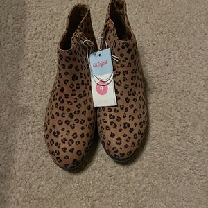 Cat & Jack Brown Leopard Print Boots
